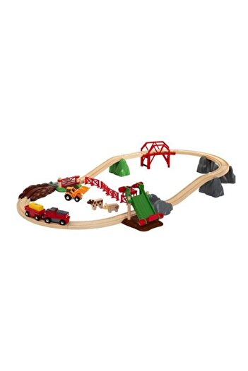 BRIO Farm animal train set