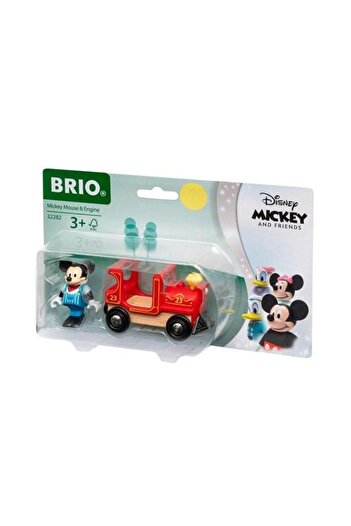 BRIO Locomotiva Mickey Mouse