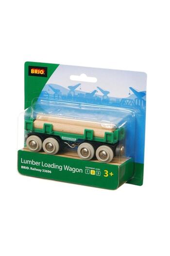 BRIO Log wagon
