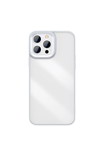 Baseus Pancerne odporne etui do iPhone 13 Pro z żelową ramką szary