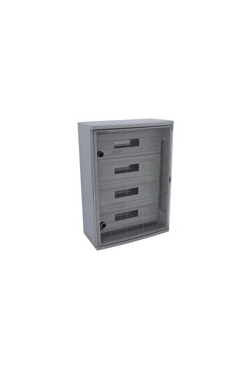 Çetinkaya Electric Panel ABS Cetinkaya with Transparent Door 40x60x20