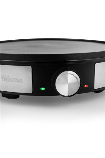 Tristar | Krepiarka | BP-2638 | 1200 W | Ilość ciasta 1 | Krepina | Srebrny