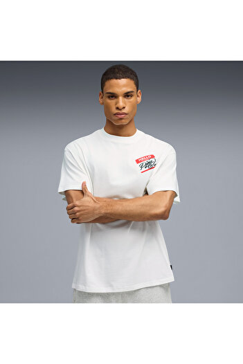 Puma Hooperhotline Men's White Basketball T-Shir