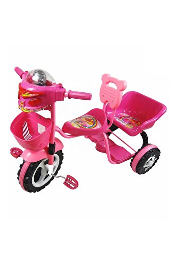 rexa Baby 3-Wheel Tricycle with Dual Seats – Tandem Ride-On Bike for Toddlers