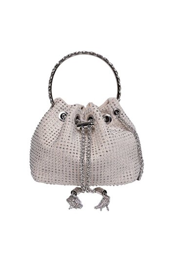 JedBesetzt Women's Bag, JedBesetzt, Polyester, Pink/Silver