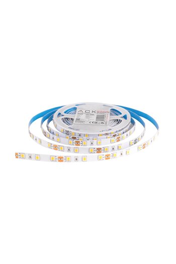 ACK AS01-02803 6500K 12W 240 LED’li Şerit LED – 5 Metre, DC 12V, IP20