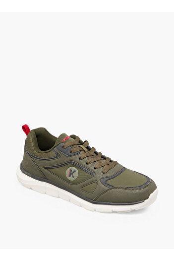 Kangaroos Men's Panelled Lace-Up Closure Sports Shoes