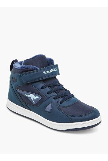 Kangaroos Women's Panelled High Top Shoes with Hook and Loop Closure
