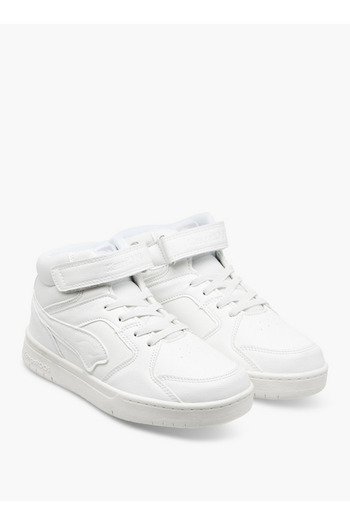 Kangaroos Boys' Panelled High Top Shoes with Hook and Loop Closure