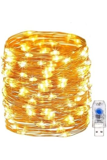 Yuwell YU WELL LED Fairy Light (20m/USB, Warm White)