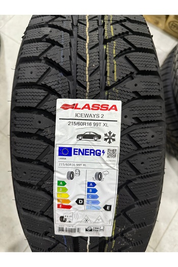 Lassa / 215/60R16 (ICEWAYS 2) 2024 KIŞ LASTİĞİ