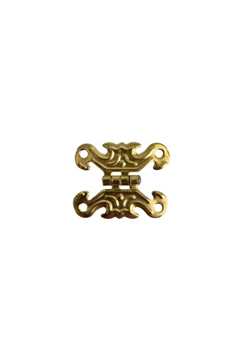 DSYapıAksesuar Butterfly Backgammon Hinge Furniture Box Hinge (Gold) (4 Pcs) (Width: 3cm Length: 2cm)