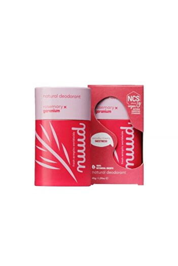 Nuud Rosemary x Geranium Stick Natural Deodorant 45g