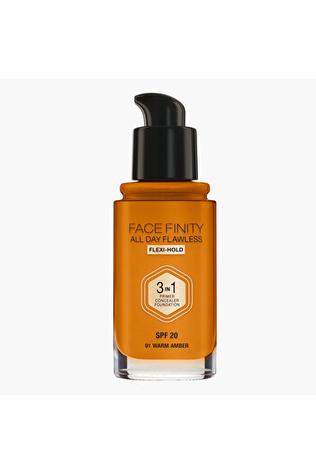 Max Factor ماكس فاكتور فيس فينيتي أول داي فلوليس 3 في 1 كريم أساس - 30 مل
