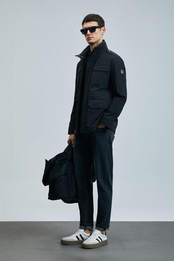 Lufian Benedic Men's Anthracite Denim Trousers (111200212)