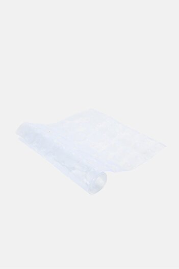 Bath Bliss Textured Non-Slip Bath Mat, Transparent