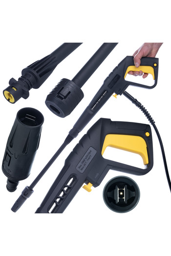 Rosfix Pistolet do Kärcher K2-K7 z wywietrznikiem PZWKC (montaż Click Connect) z lancą i dyszą Vario