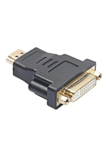 nelbo HDMI to DVI-I Dual Link (24 + 5pin) adapter, male-female shielded, premium