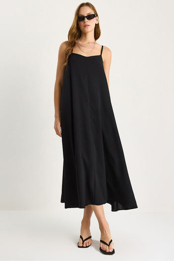Bianco Lucci Women's Rope Strap Lined Flowing Comfortable Summer Dress 5247 60281074