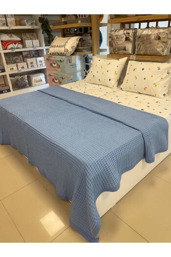 Sudemhome Double King Size Cotton Pique Set with Pool