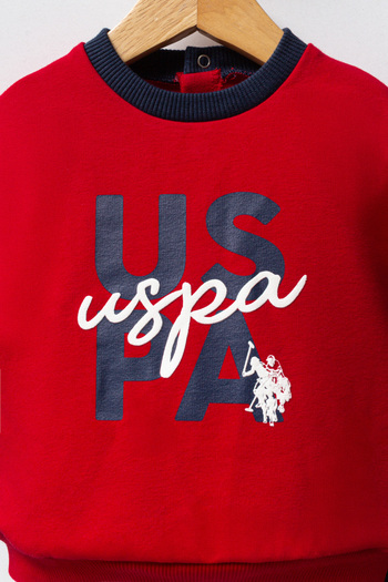U.S. Polo Assn. Licensed Baby Boy Bottom Top 2 Piece Set