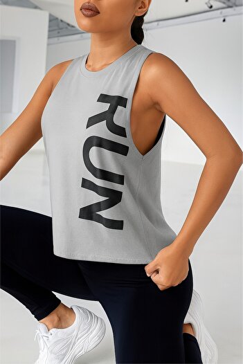GHASSY CO. Ghassy Co. Women's Run Breathable Running Workout Sleeveless Sports Singlet