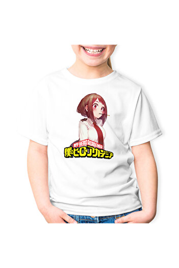 OEM Tricou copii My Hero Academi Class 1-A Ochaco Anime Girl