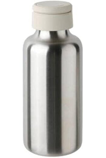 IKEA Graidient span Water Bottle, Stainless Steel/Beige, 0.5 l