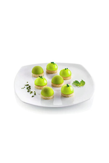 silikomart Semi-spherical silicone mold, Sf006, 24 cavities