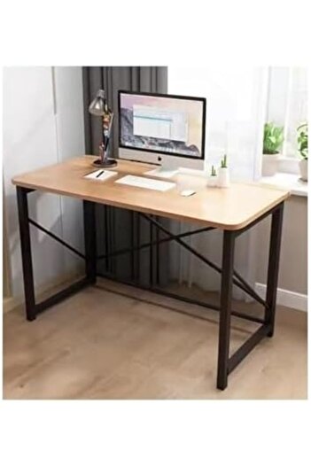 AGD Computer Desk - Simple Multipurpose Design for Study and Comfortable Work (120×60×73 cm / Brow