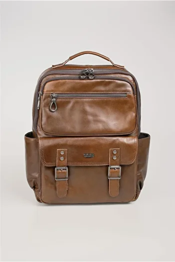 ÇÇS 31624 Genuine Leather Backpack