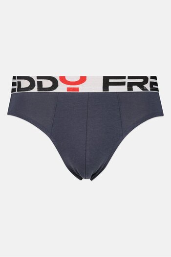FREDDY Men Brand Logo Brief, Navy