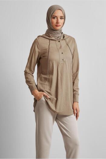 Alvina Hooded Tracksuit Tunic 45742