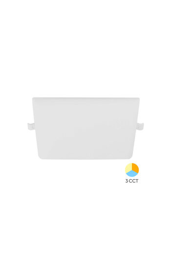 Braytron SPOT LED PATRAT ST 36W 3500lm 3in1 ALB REGLABIL IP20