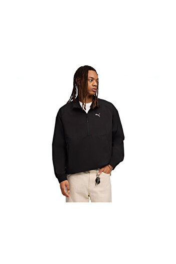 Puma Мъжко ежедневно яке Pumatech Half-Zip Crew 63210101 Черно