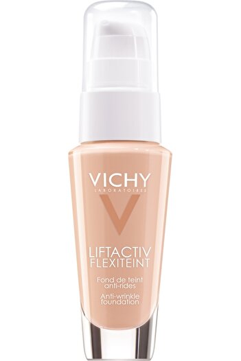 Vichy Fond de ten anti-rid cu protectie solara scazuta, LIFTACTIV FLEXITEINT SPF20, 25 nude, 30 ml