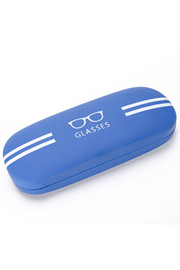 Choice Blue 1PC Hard Frame Glasses Case For Men Women Sunglasses Reading Glasses Box Travel Carry Cover Bag