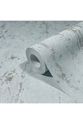 Marburg Decorative Wallpaper Cracked Wall, Pearlized City Romance 35162