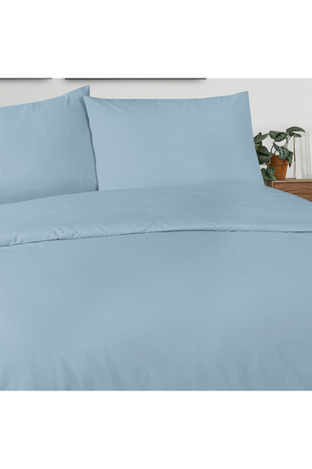 Altınbaşak Freesia Single Ranforce Duvet Cover Set Blue (2 Pieces) Single Duvet Cover Set