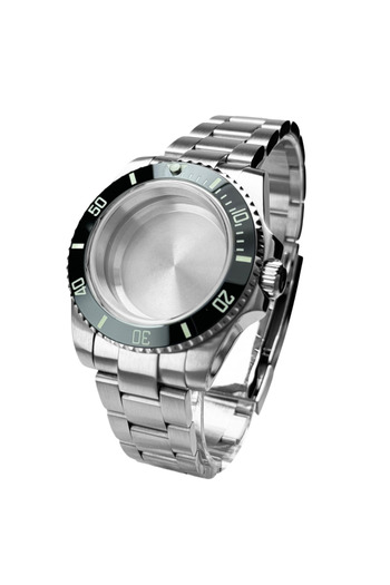 Choice D-flat 40mm 200m Waterproof NH34 NH35 NH36 Watch Case Accessories for Oyster Band SUB Watch Maker 12