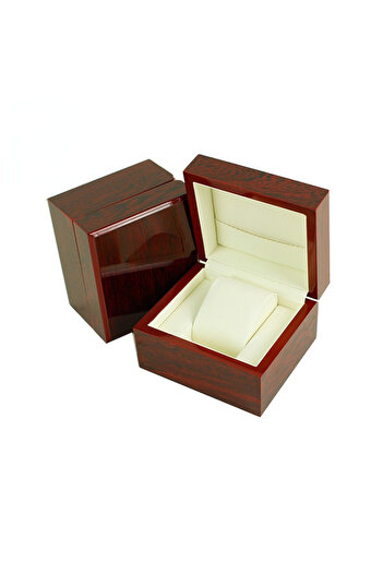 Choice Black B High-end Custom Watch Box PU Leather Interior Special Wooden Smooth Surface Watch Show Jewel