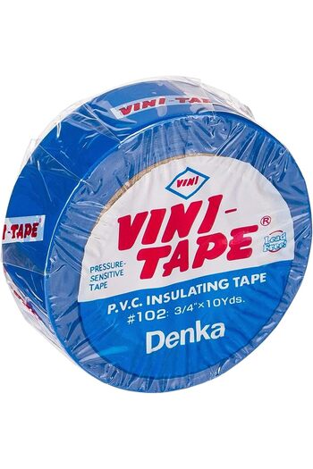 Generic Vini Electrical Insulation Tape (10 Pieces, Blue)