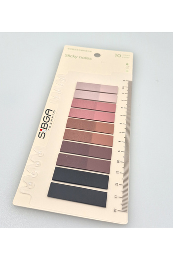 sibga tasarım Transparent Colored Postit Post-it Post It.Bookmark Bookmark Postit Sticker Note Paper 200 Sheets