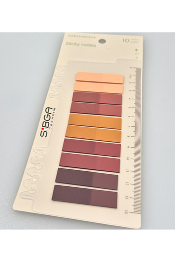 sibga tasarım Transparent Colored Postit Post-it Post It.Bookmark Bookmark Postit Sticker Note Paper 200 Sheets