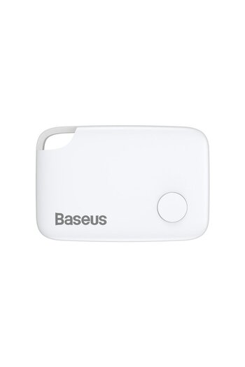 Baseus T2 brelok mini bezprzewodowy lokalizator do kluczy i innych przedmiotów biały