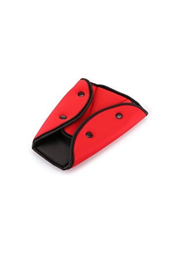 Nabi Market Safety Belt Protector for Children, Neoprene, Red, 24 x 18