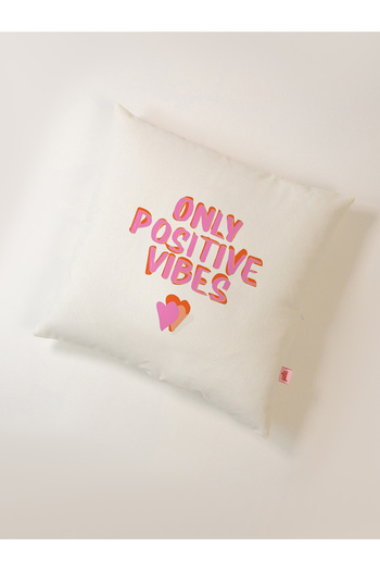 Galia Tasarım Only Positive Vibes Pillow Case 45X45 cm