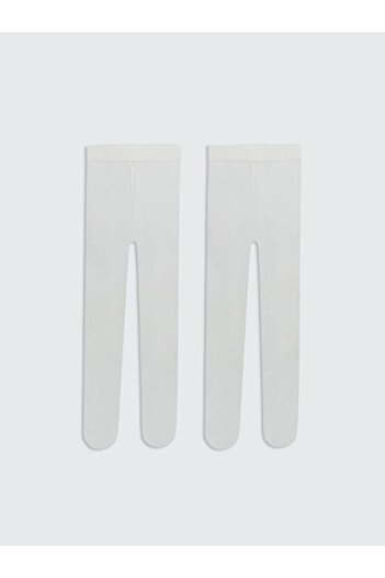 LC Waikiki Basic Baby Girl Pantyhose 2 Pack (S5)