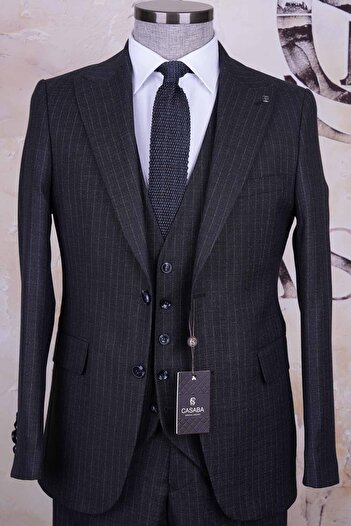 CASABA Men's Vest Suit 7377