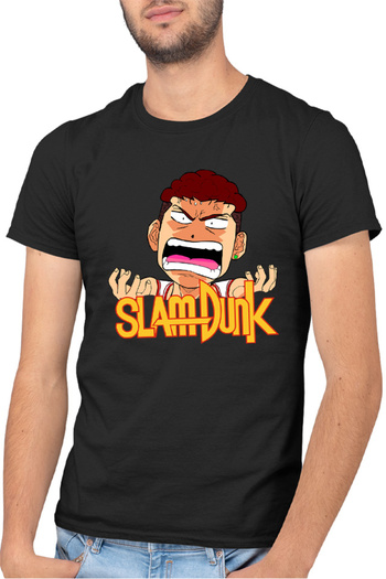 OEM Men's T-shirt Slam Dunk Miyagi Basket Hoop Game